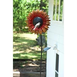 Desert Steel Velvet Queen Songbird 2 cups Steel Decorative Bird Feeder 1 ports