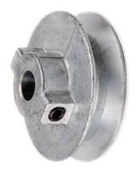 Chicago Die Cast 2 in. D Zinc Single V Grooved Pulley