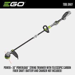 EGO Power+ Powerload ST1610T Battery String Trimmer Tool Only