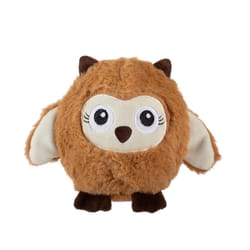 Pet Shop by Fringe Studio Brown Rubber Don't Ruffle My Feathers Dog Toy 1 pk