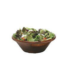 Lipper International 12 oz Rubberwood Cherry Finish Salad Bowl 12 in. D 1 pk