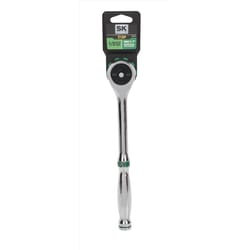 SK Tools Arrow Fastener 1/2 in. drive Metric and SAE Ratchet 216 teeth