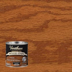 Varathane Semi-Transparent Red Oak Oil-Based Urethane Modified Alkyd Wood Stain 1/2 pt