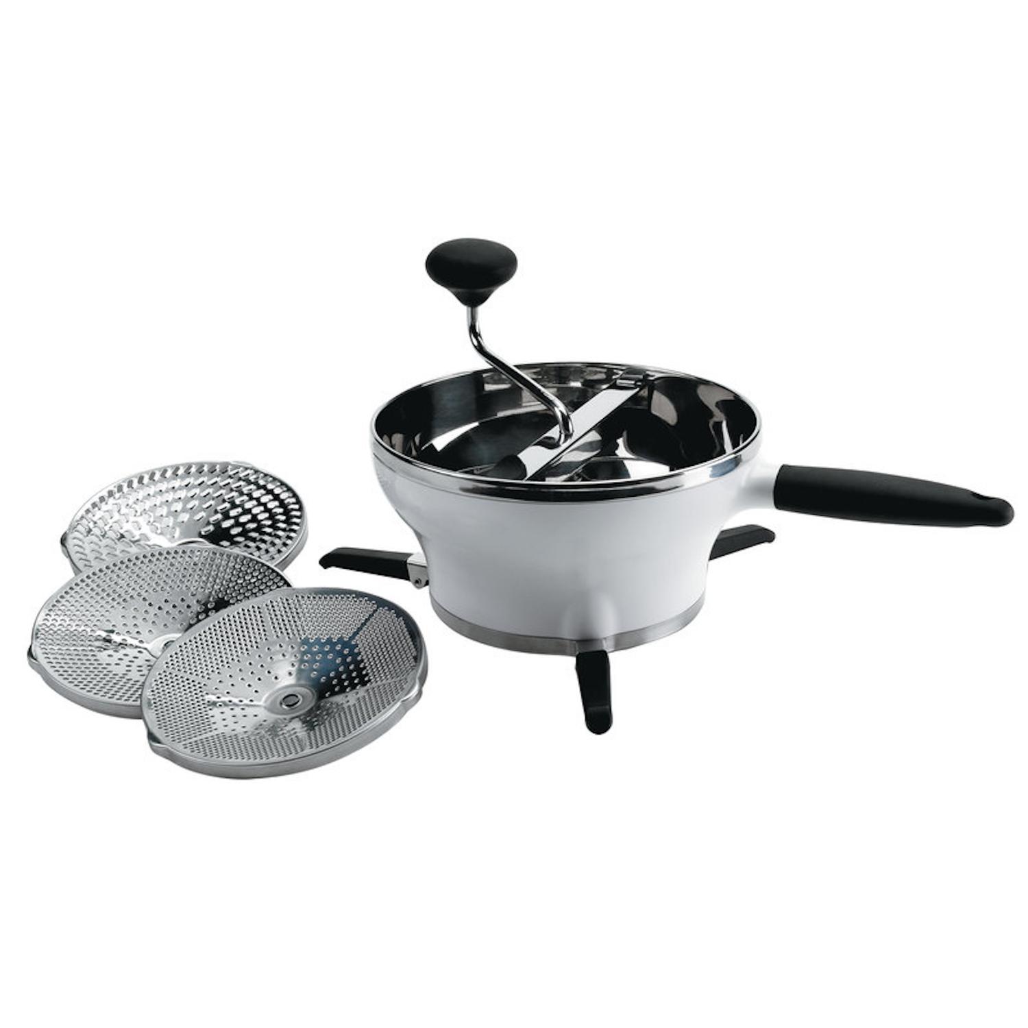 OXO Good Grips 73.6 oz White Stainless Steel Food Mill Mfr