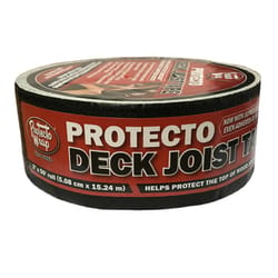 Protecto Wrap Super Stick 2 in. W X 50 ft. L Deck Joist Flashing Tape Black