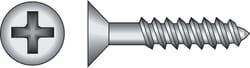 HILLMAN No. 10 X 2 in. L Phillips Black Phosphate Twin Thread Cabinet Screws 1 pk