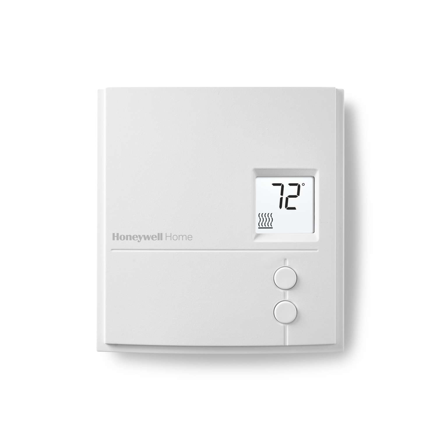 Honeywell Heating and Cooling Push Buttons NonProgrammable Thermostat