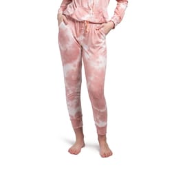 Hello Mello Dyes The Limit Women's Joggers L Pink