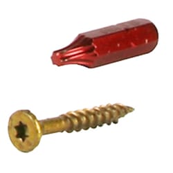 GRK Fasteners UberGrade No. 8 in. X 1-1/4 in. L Star Flat Head W-Cut Multi-Purpose Screws