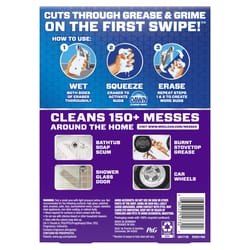 Mr. Clean Ultra Foamy Heavy Duty Cleaning Pad For All Purpose 4.6 in. L 3 pk