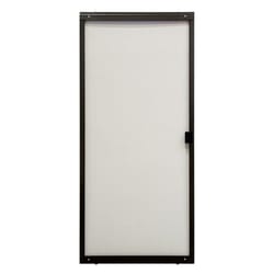 Precision 79 in. H X 48 in. W Breezeway Bronze Steel Adjustable Sliding Screen Door