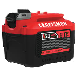 Craftsman V20 CMCB209 9 Ah Lithium-Ion High Capacity Battery 1 pc