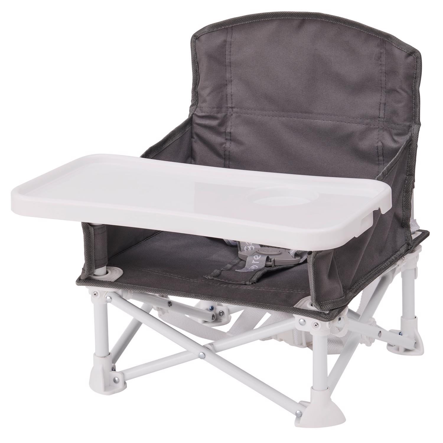 Photos - Paint / Enamel Regalo My Chair Gray Metal/Nylon Portable Booster Seat 1 pk 3512