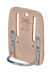 CLC Leather Hammer Holder 3.9 in. L X 5.8 in. H Tan