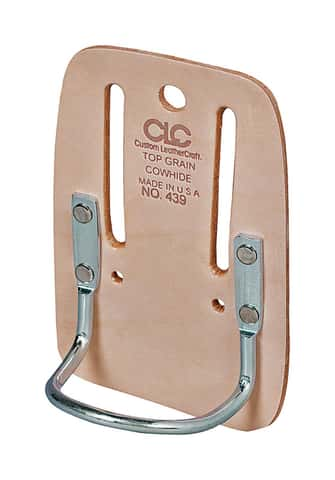 CLC Leather Hammer Holder 3.9 in. L X 5.8 in. H Tan - Ace Hardware