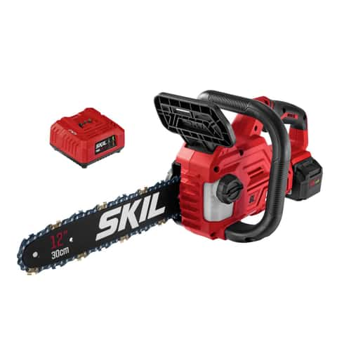 Scotts 20-volt 10-in Brushless Battery 2 Ah Chainsaw (Battery and