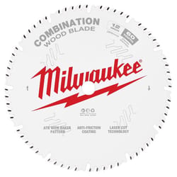 Milwaukee 12 in. D X 1 in. Tungsten Carbide Circular Saw Blade 60 teeth 1 pk