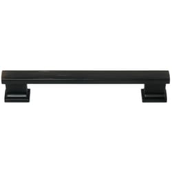 MNG Park Avenue Transitional Bar Cabinet Pull 5 in. Oil Rubbed Bronze Black 1 pk