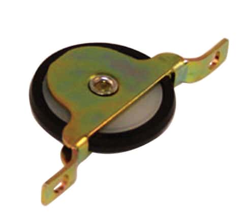 Barton Kramer 1-3/8 in. D X 2-3/4 in. L Rubber/Steel Garage Door Screen Roller 1 pk Barton Kramer 1-3/8 in. D X 2-3/4 in. L Rubber/Steel Garage Door Screen Roller 1 pk