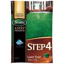 Scotts Step 4 Winterizer Lawn Fertilizer For All Grasses 15000 sq ft