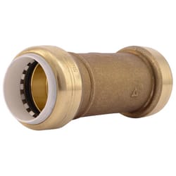 SharkBite Push to Connect 1 in. IPS in. X 1 in. D IPS Brass Coupling
