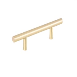 Richelieu Functional Bar Pull 3-25/32 in. Satin Brass Gold 1 pk
