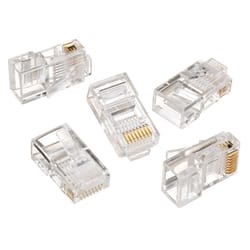 Ideal RJ-45 Modular Plugs 100 ohm 100 MHz 10 pk