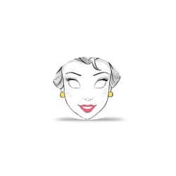 Mad Beauty Disney Princess Belle Sheet Face Mask 12 pc