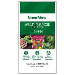 GreenView Lawn Starter Lawn Fertilizer For All Grasses 1050 sq ft