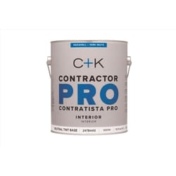 C+K Contractor Pro Eggshell Tint Base Tint Base Paint Interior 1 gal