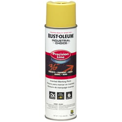 Rust-Oleum Industrial Choice High Visibility Yellow Inverted Marking Paint 17 oz