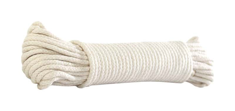 Ace 9/64 in. D X 48 ft. L Natural Braided Cotton Cord - Ace Hardware