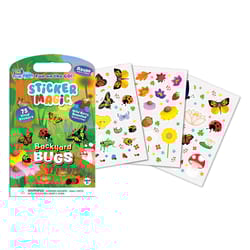 Scentco Sticker Magic Backyard Bugs Stickers Multicolored 75 pc