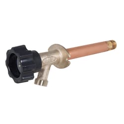 Prier 1/2 in. MPT X 1/2 in. Anti-Siphon Brass Freezeless Wall Hydrant