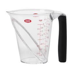 OXO Good Grips 2 Plastic Clear Angled Measuring Cup