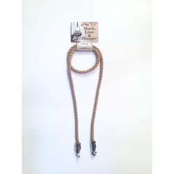 Primitive Planters Tan Jute 48 in. H Plant Hanger 1 pk