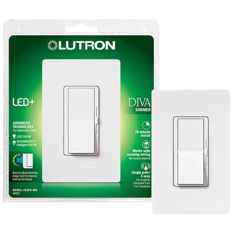 radiant® LED Advanced Dimmer White 10 Pack, LED Dimmer