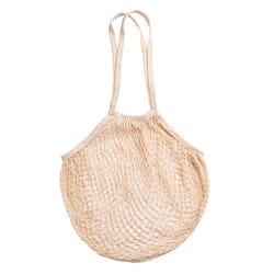 HIC Kitchen Beige Cotton French Market Bags