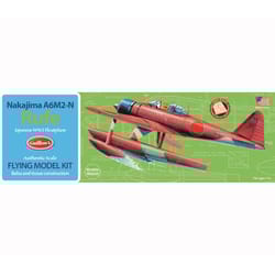 Guillow's A6M2-N Rufe Flying Model Kit Brown