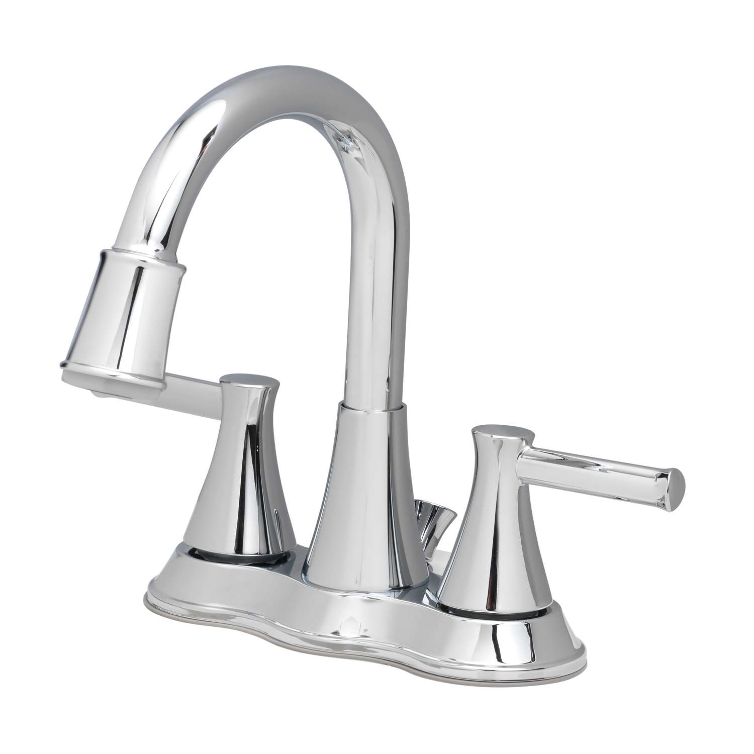 OakBrook Chrome TwoHandle Bathroom Sink Faucet 4 in. Ace Hardware