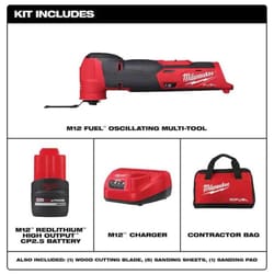 Milwaukee M12 FUEL Cordless Oscillating Multi-Tool Kit