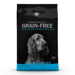 Diamond Naturals All Ages Whitefish/Sweet Potato Dry Dog Food Grain Free 28 lb