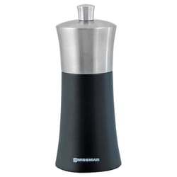 Swissmar Torre Black Stainless Steel/Wood Pepper Mill