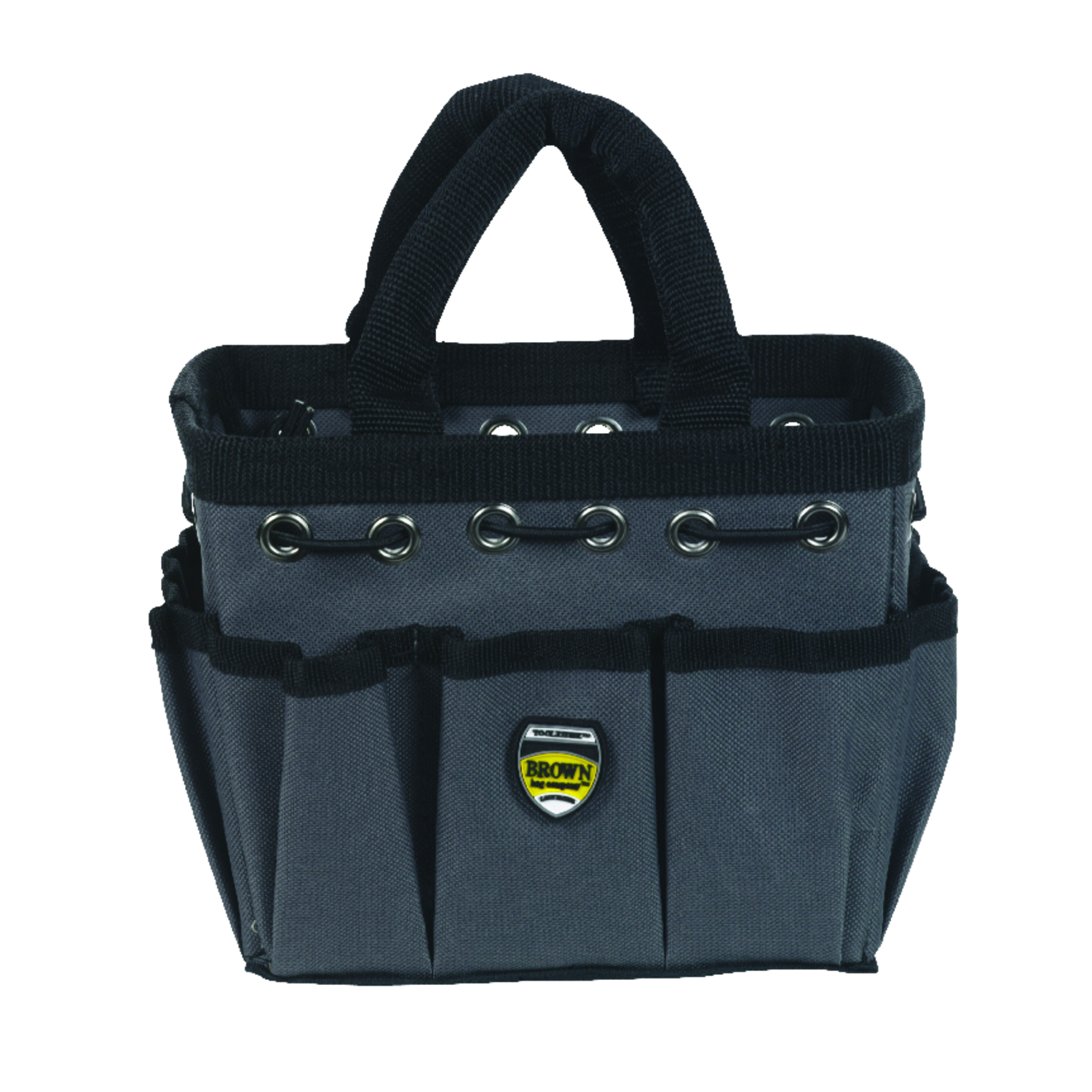 Photos - Tool Box McGuire-Nicholas 4 in. W X 6 in. H Polyester Tool Bag 8 pocket Black 1 pc