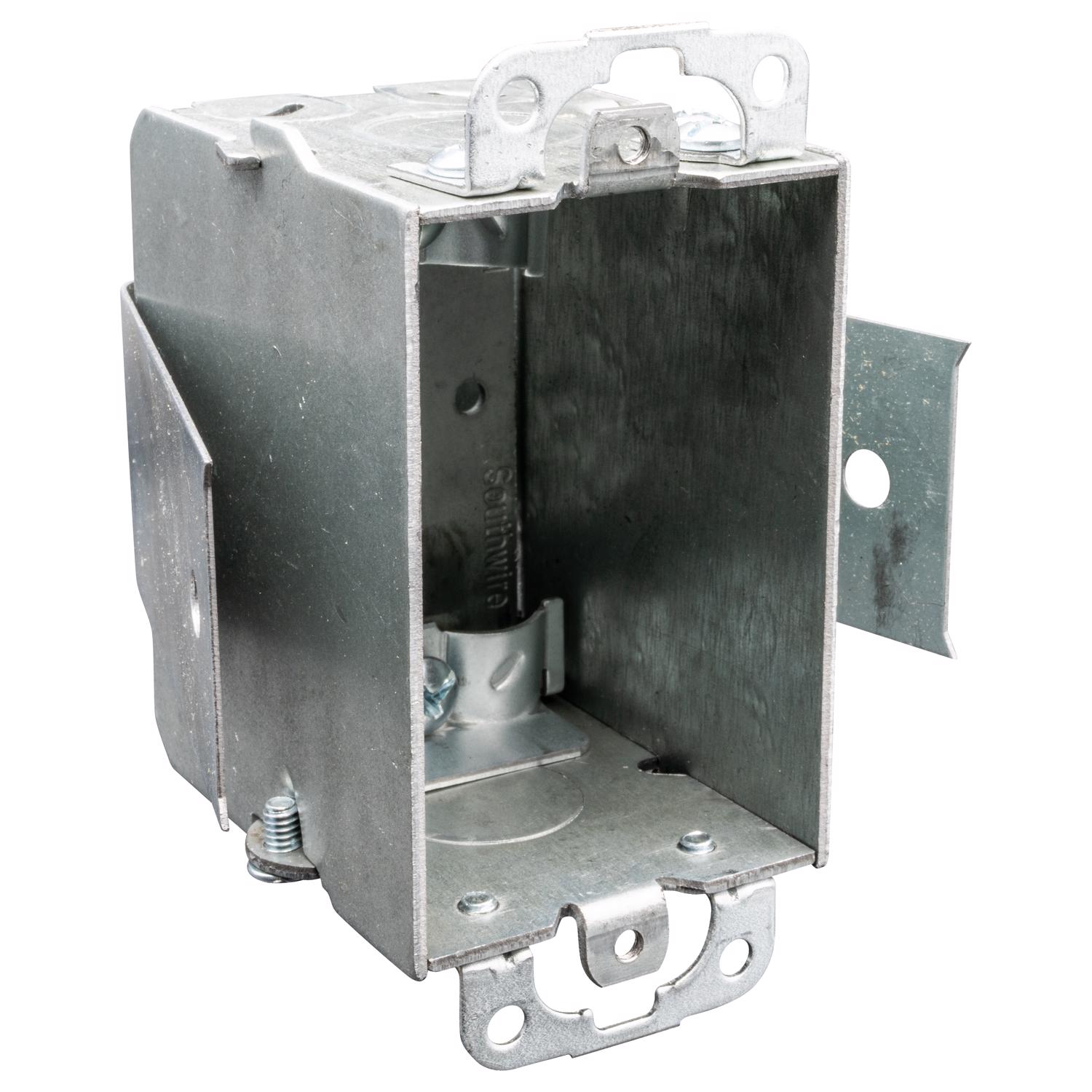 Southwire Rectangle Steel 1 gang 2.5 in. H Switch Box Supports