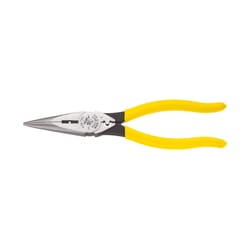 Klein Tools 8.42 in. Plastic/Steel Long Nose Pliers