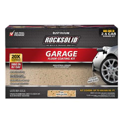 Rust-Oleum RockSolid Extreme High-Gloss Tan Polycuramine Garage Floor Coating Kit 152 oz