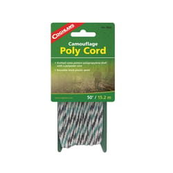 Coghlan's Camouflage Tent Cord 0.25 in. W X 50 ft. L 1 pk