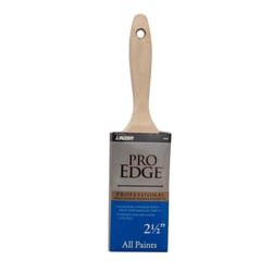 Linzer Pro Edge 2-1/2 in. Flat Paint Brush