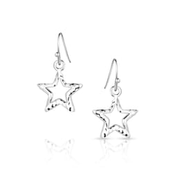 Montana Silversmiths Women's Among The Stars Silver Earrings Water Resistant